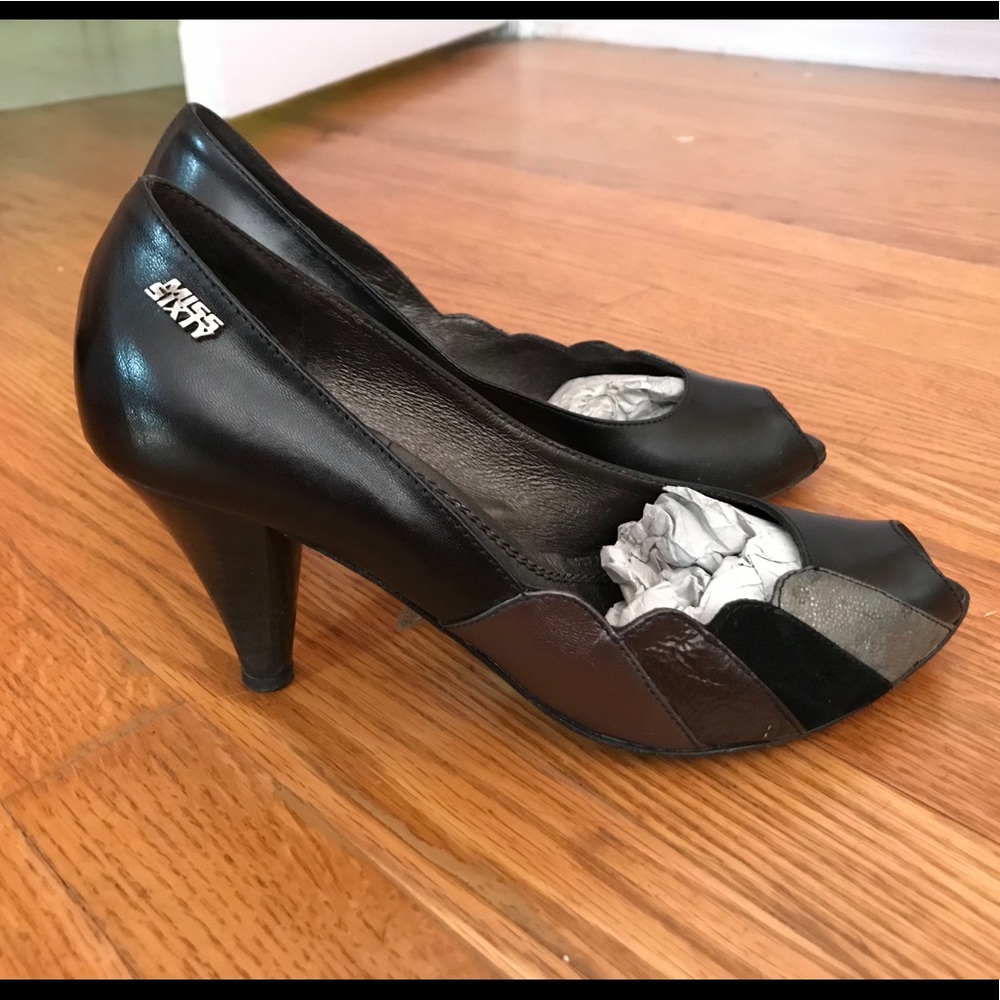Miss Sixty leather heels